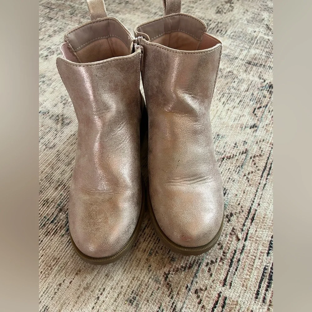 GAP Kids Metallic Pink Boots